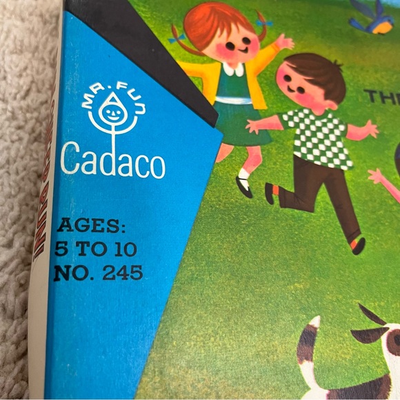 Vintage The Game of Run Sheep Run! By Mr. Fun Cadaco Ellis 1963 - Picture 12 of 13